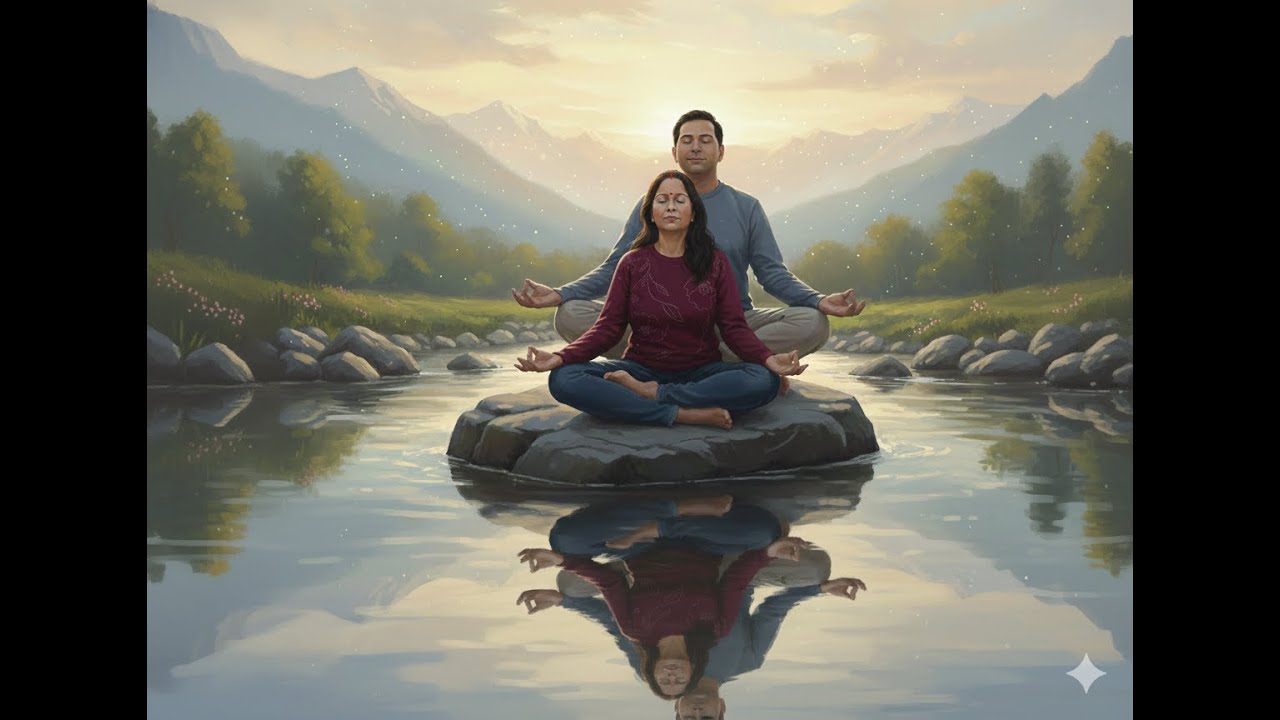 चुपचाप शान्त बन्द आँखामा
