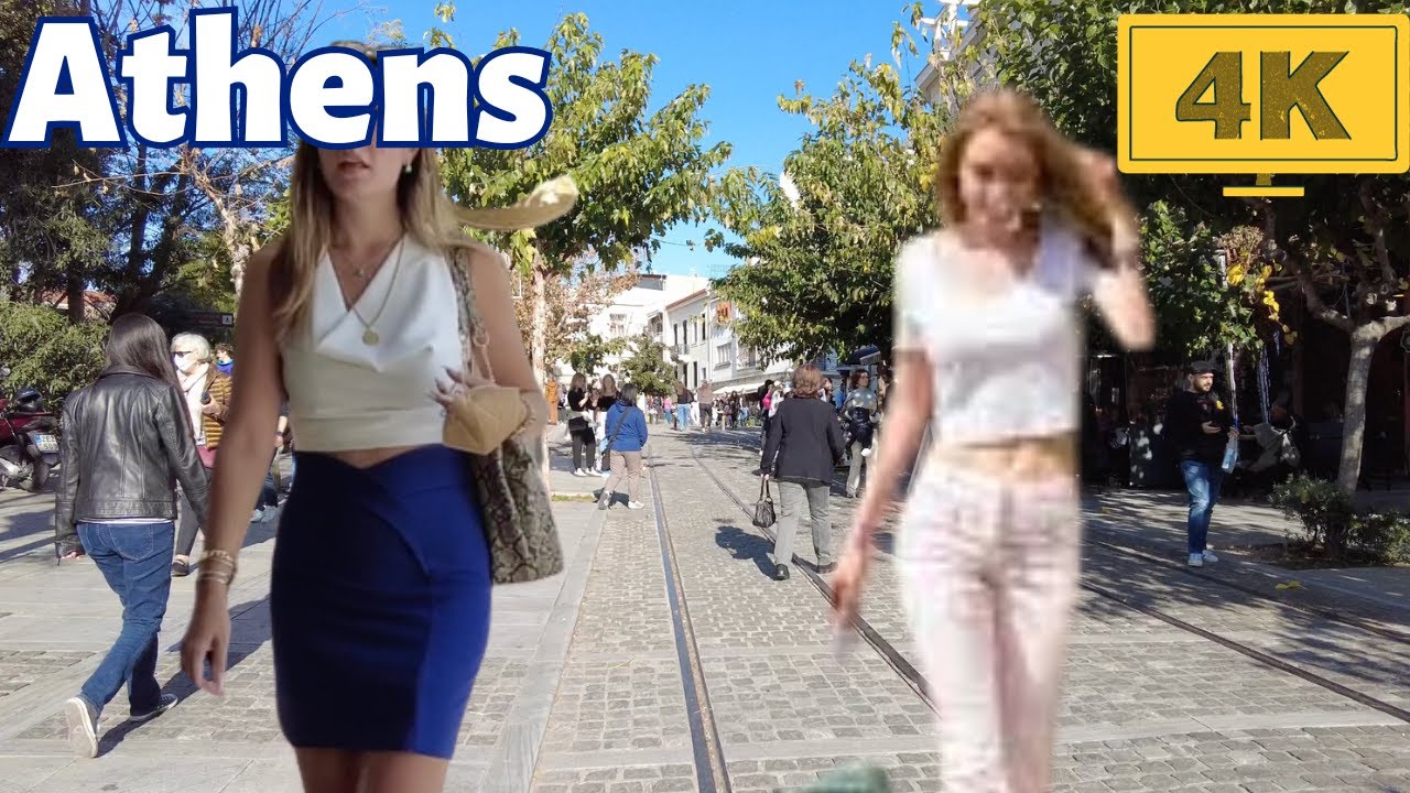 LOVELY SUNNY DAY JANUARY ATHENS 2024 GREECE 🇬🇷 Acropolis & City center [4K]