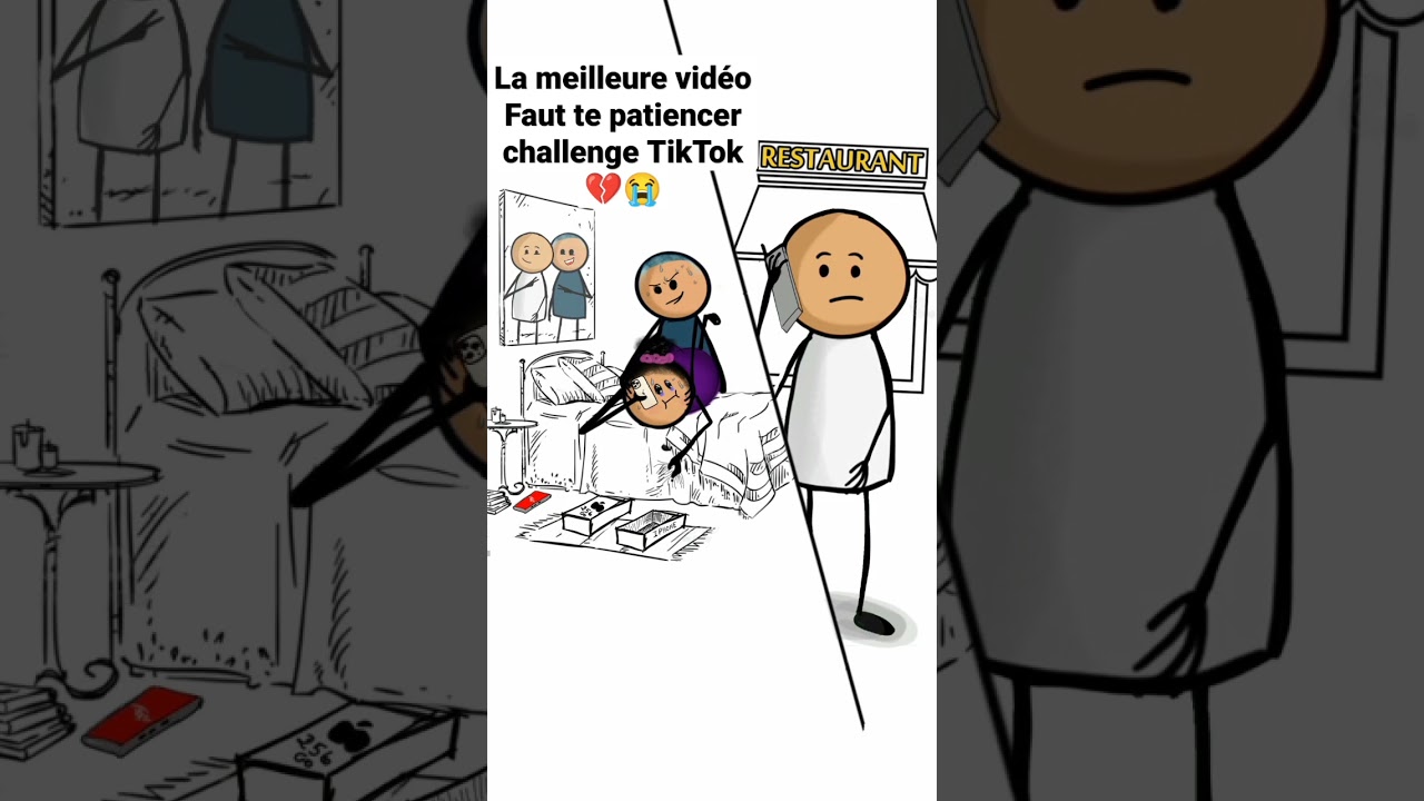 😱🤯Ce challenge TikTok impossible de ne pas rire😭🤣 Faut te patienc&eacute; #viralshorts #cotedivoire #drole