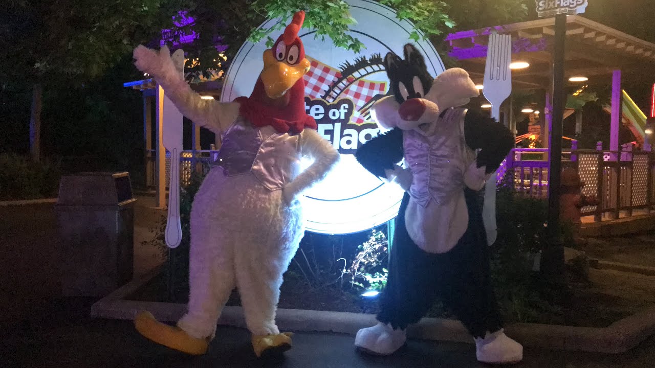 Six Flags Great America Vlog (7/30/22 - Taste Of Six Flags/LOTS Of Rare/Common Looney Tunes Friends)
