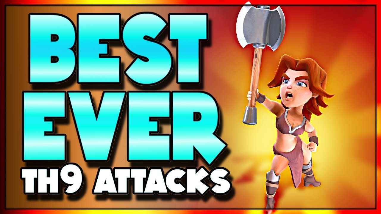 Three AMAZING TH9 Strategies to 3 Star TH10's | Clash of Clans