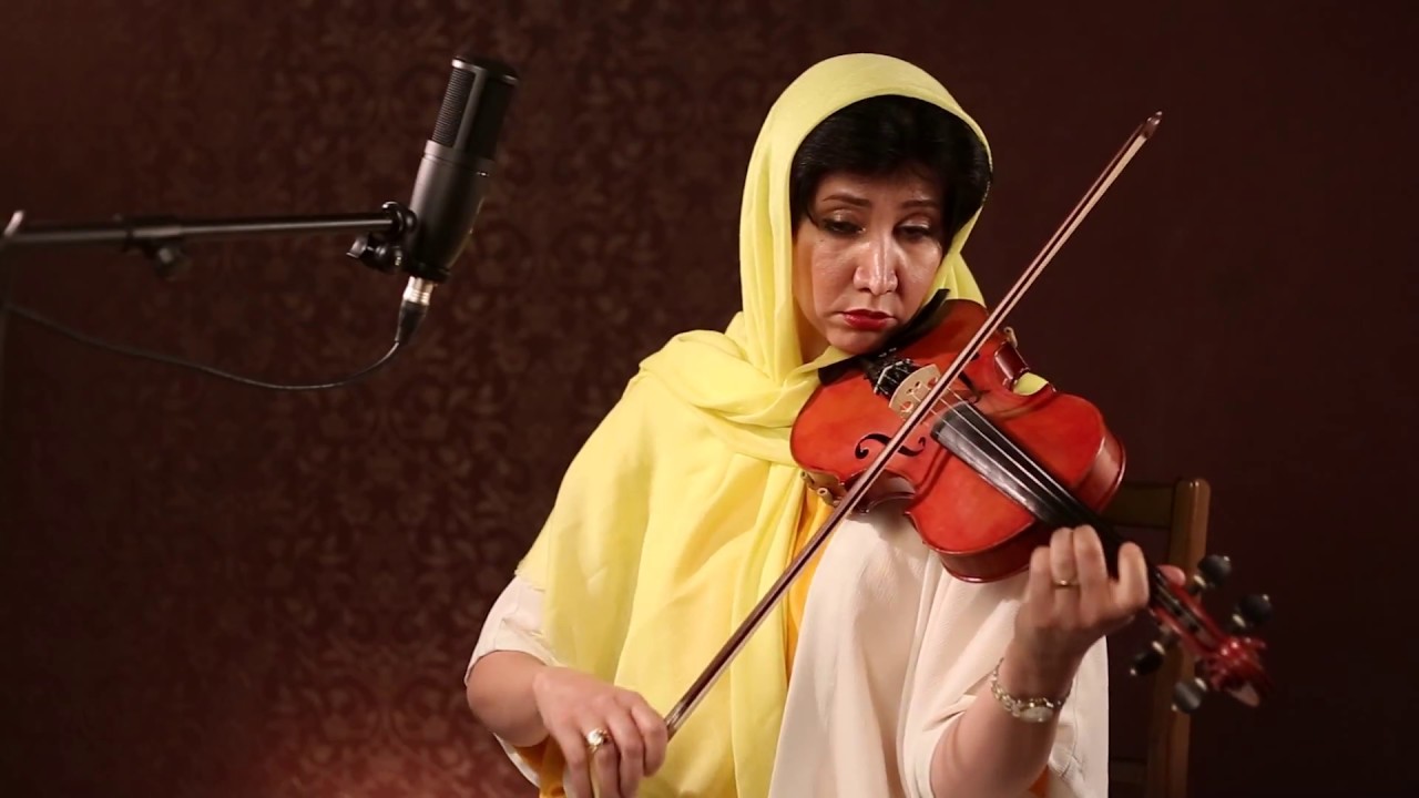 ویولن آزاده شمس به یاد استاد علی تجویدی  violin by Azadeh shams memorial of Ali Tajvidi