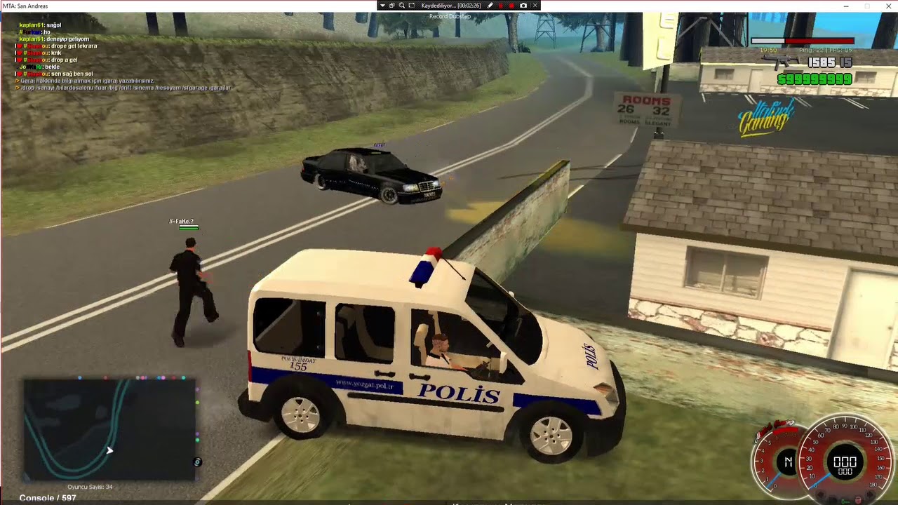 Mta Filmi Polis Drift Yaparken Çevirdi :D