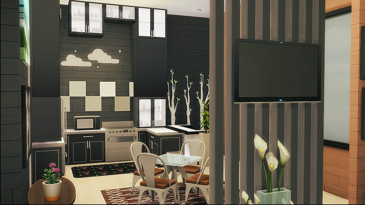MODERN APARTMENT [920 MEDINA STUDIO]  SIMS 4 STOP MOTION [NO CC]