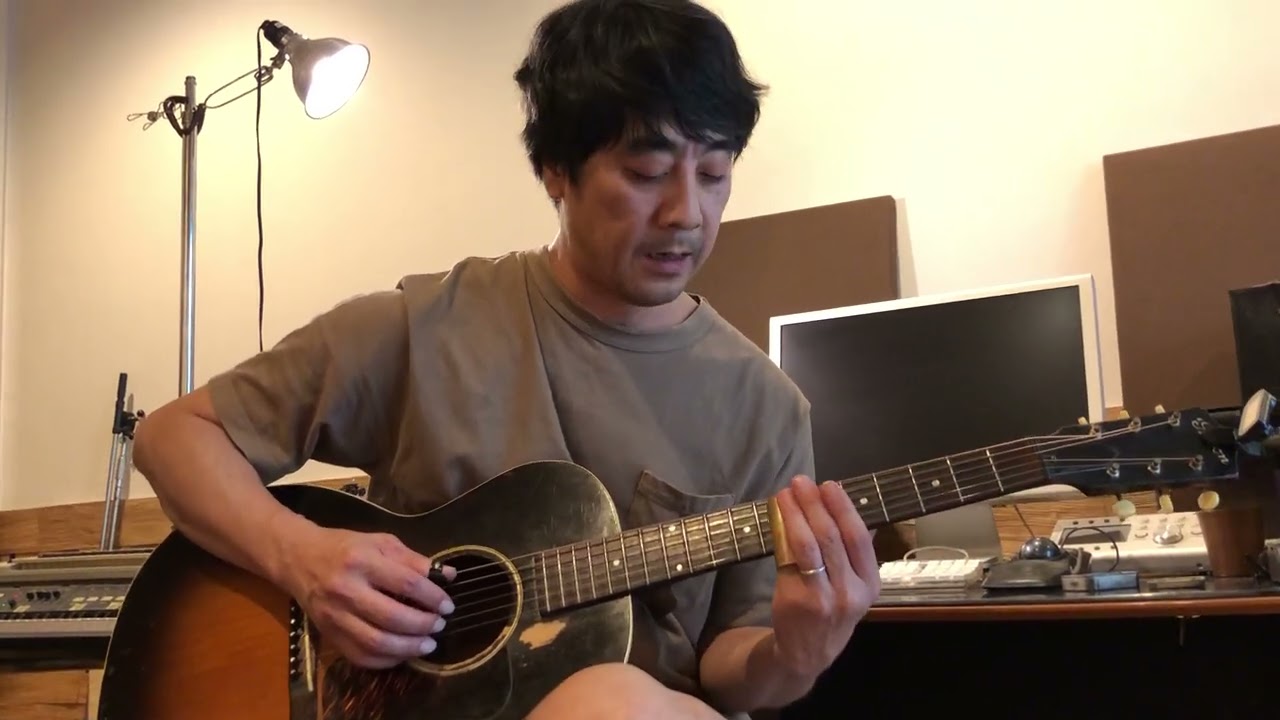 山崎まさよし 弾き方講座 オープンG・ボトルネック ベースランニング編（手元アングル）