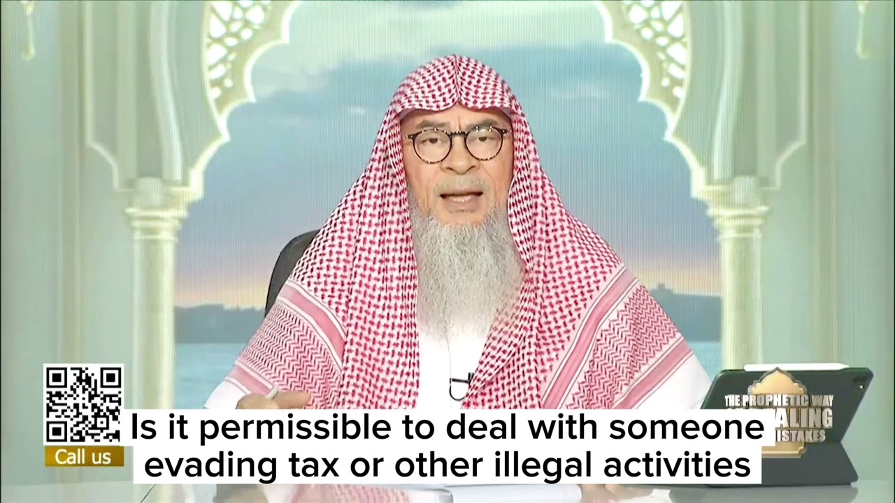 Is it permissible to deal with someone evading taxes? #Assim #assimalhakeem #assim assim al hakeem