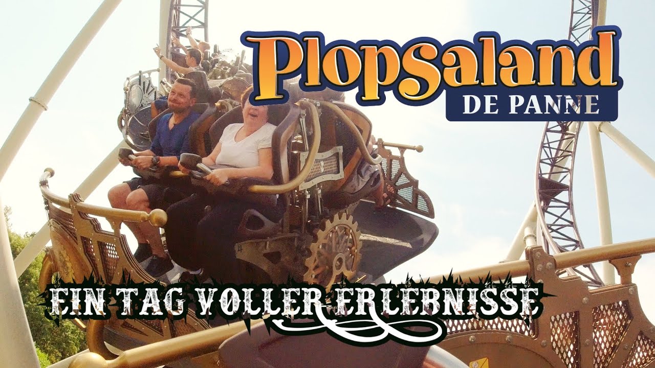PLOPSALAND De Panne 2023 - Die Fahrt ins GLÜCK (Vlog)