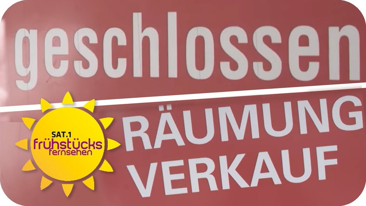 Überlebenskampf im Einzelhandel! | SAT.1 Frühstücksfernsehen