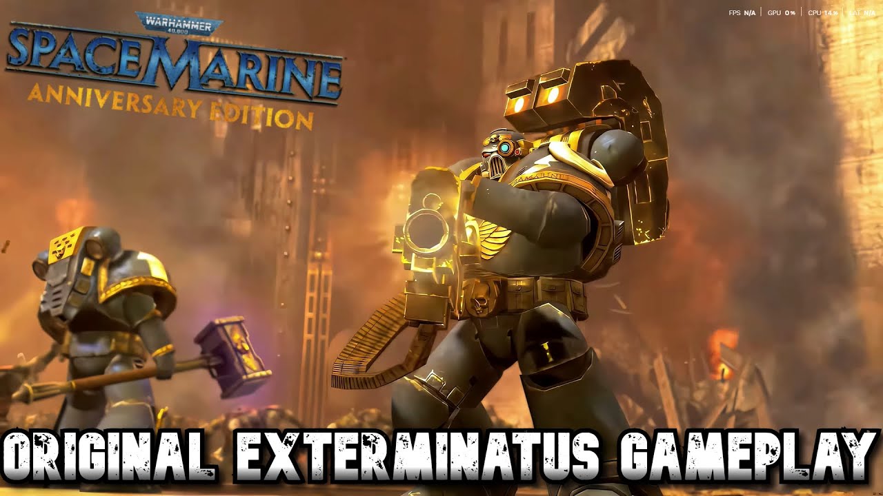 Some Classic Space Marine PVE Exterminatus : Warhammer 40k: Space Marine Anniversary Edition