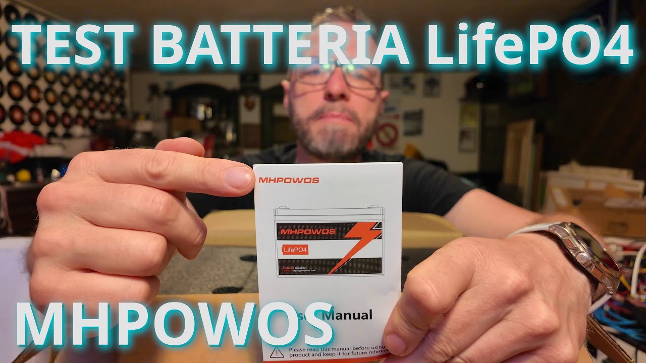 Batteria MHPOWOS LiFePO4 12,8V 100Ah test e #recensione