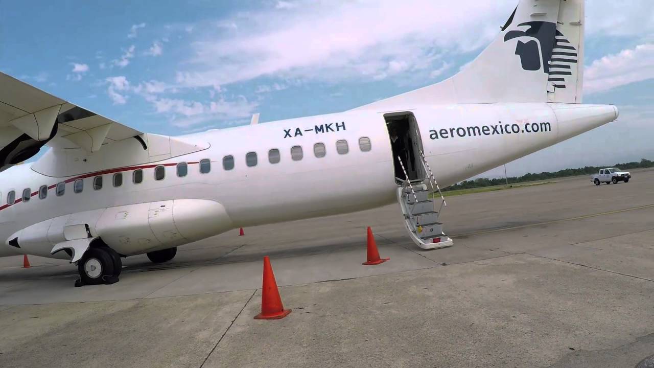 Aeromexico Express / Aeromar ATR-72 AMX4423 Guadalajara-Puerto Vallarta Full flight Vuelo Completo