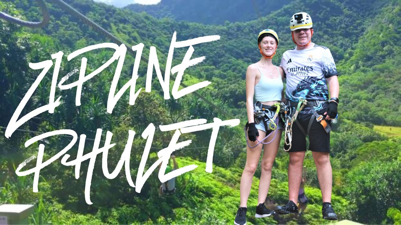 ZIPLINE EN PHUKET!!! (ALGO SALE MAL) 