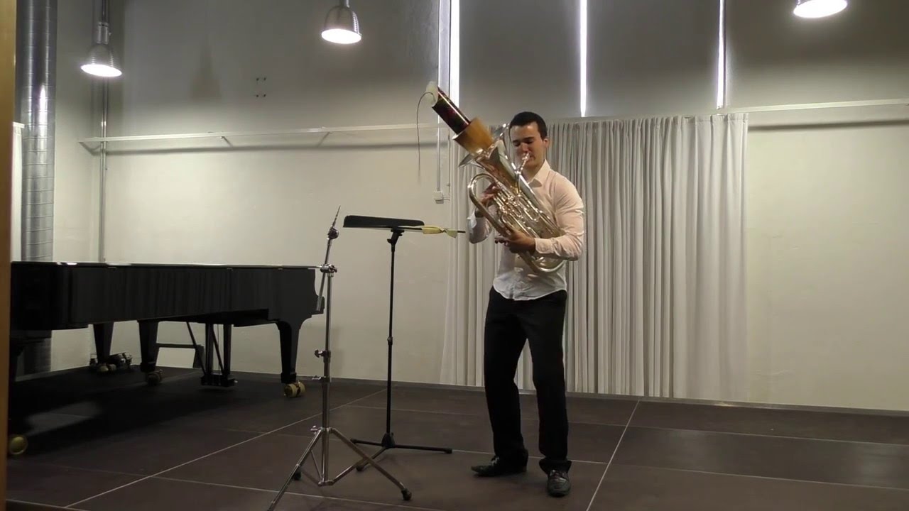 Oxímoron for solo Euphonium by Voro García