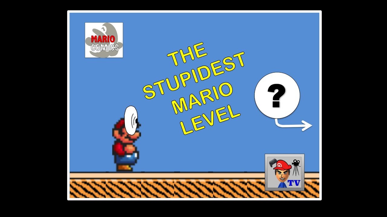 Mario Comics: The Stupidest Mario Level - ericfortesTV