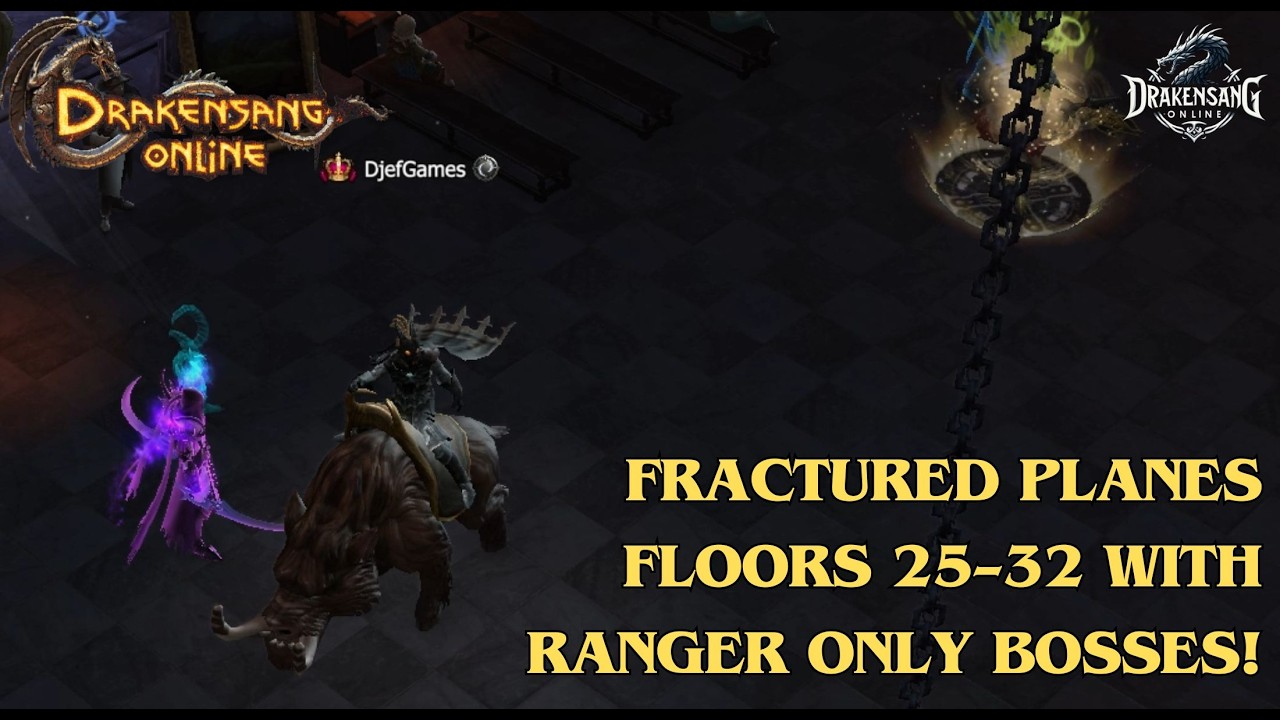Drakensang Online - Fractured Planes Floor 25-32 with Ranger Only Bosses! DSO