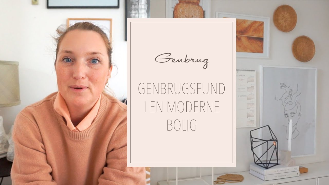 Tip: Genbrugsfund kan godt indg&aring; i en moderne bolig
