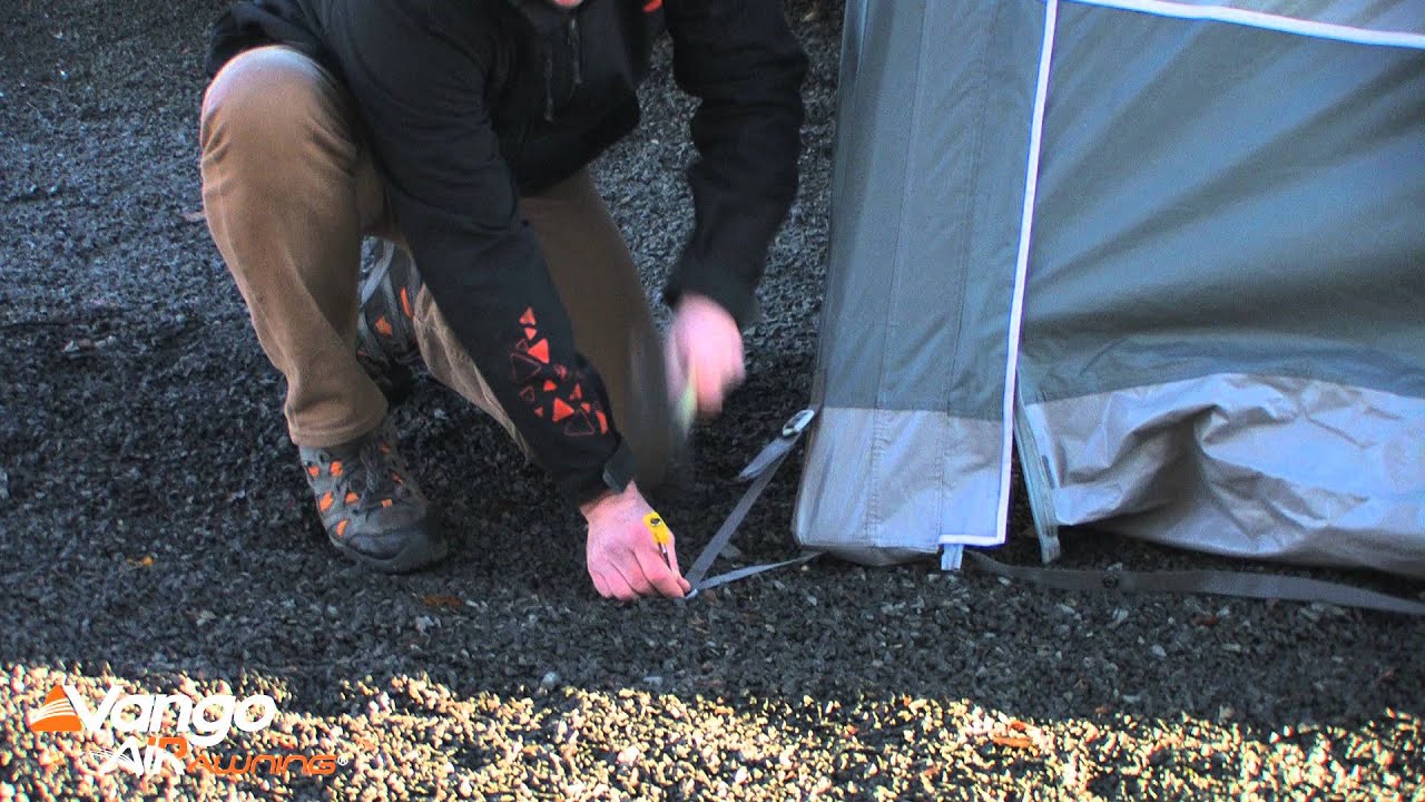 Vango AirAwning&reg; Pitching