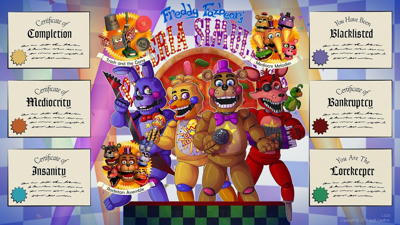 FNAF 6: All Endings Complete!!!