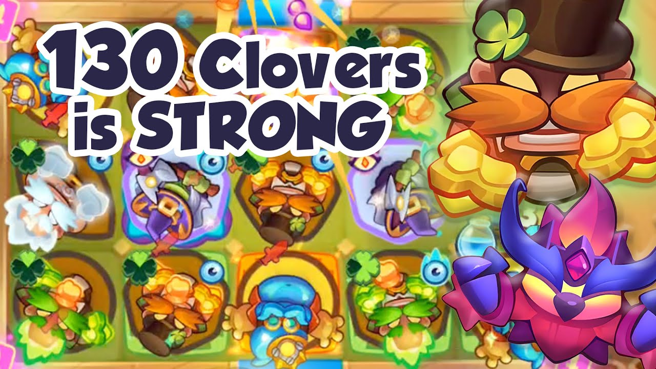 BRUISER 130 Clovers is STRONG vs Phoenix 16 Waves - Rush Royale