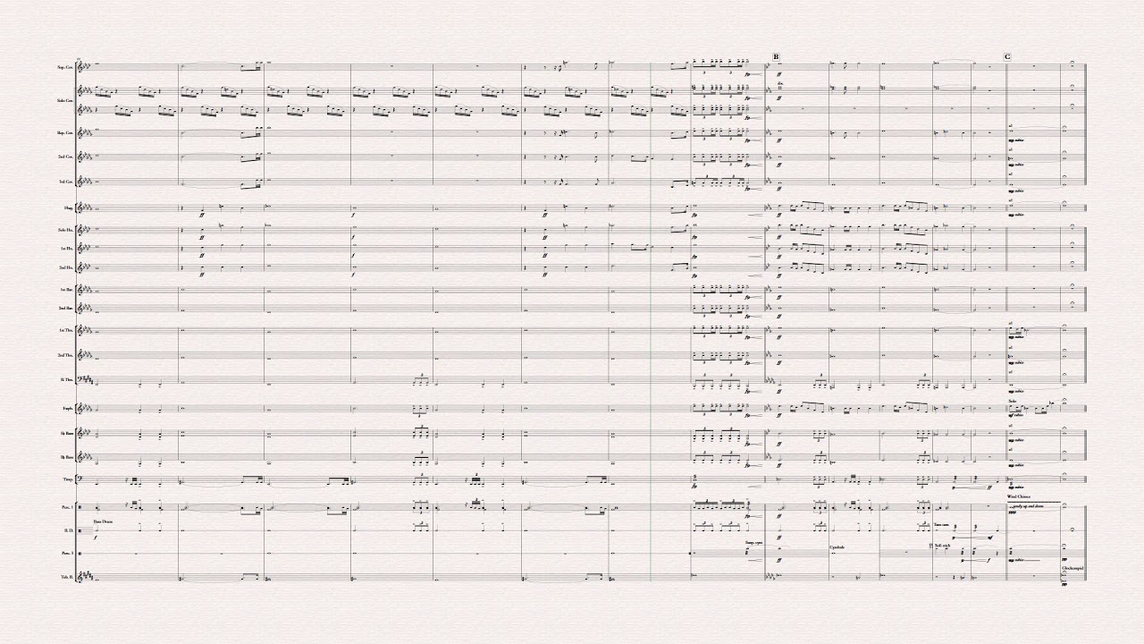 Lost In Space - End Credits for Brass Band