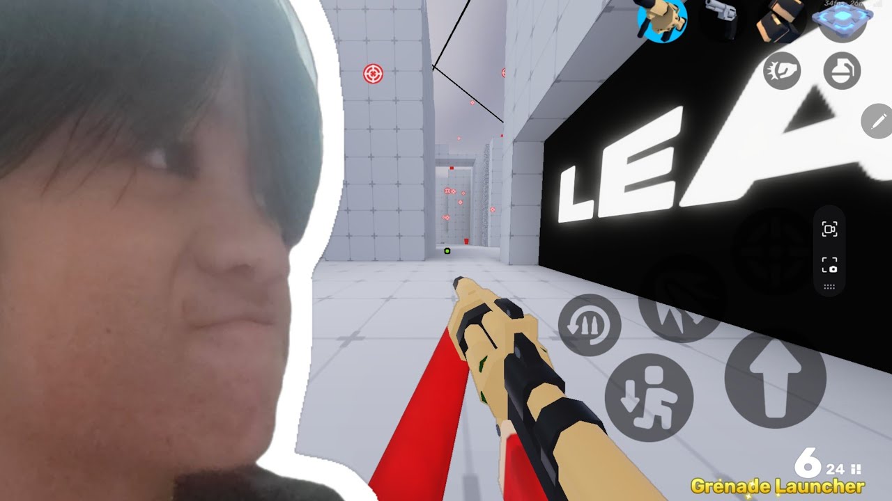 New feature in roblox rivals(Grenade launcher can bounce)