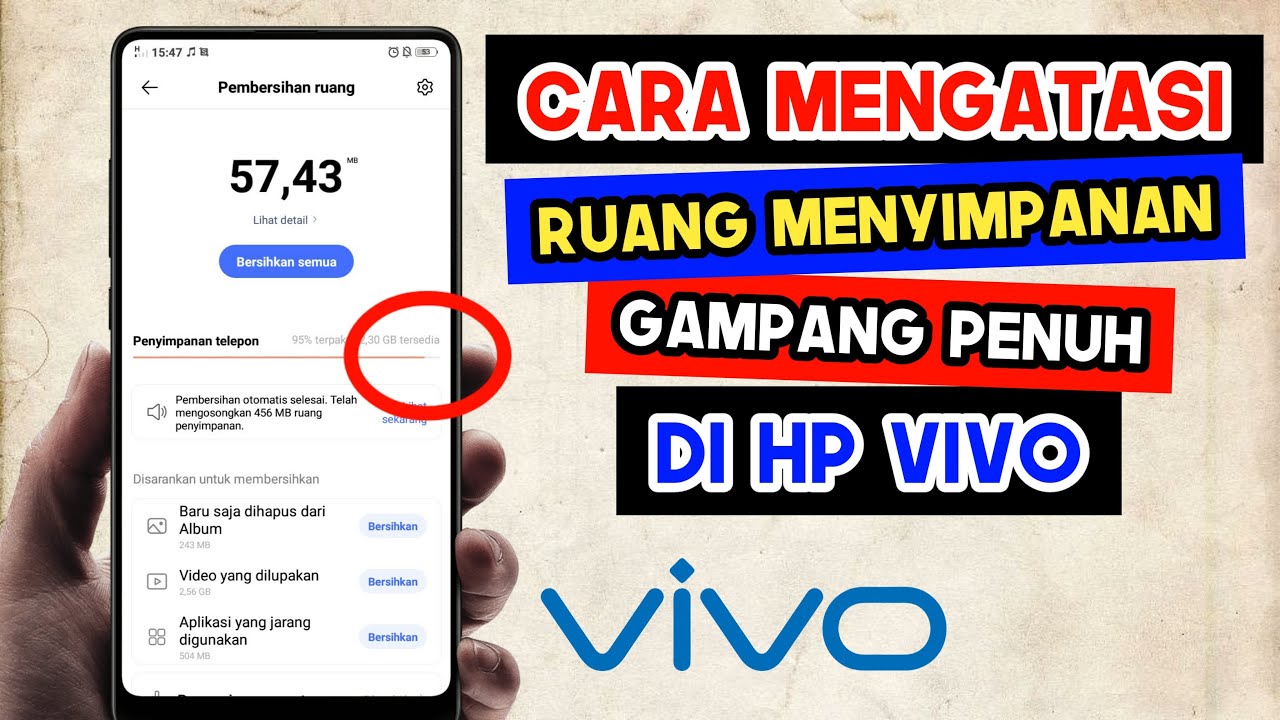 Cara Atasi Ruang Penyimpanan Hp Vivo Gampang Penuh