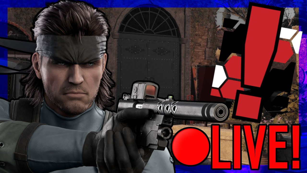 🔴LIVE PLAYING SOLID SNAKE ALL STREAM!! 😎USE CREATOR CODE: KINI😎!SUB FOR NO ADS + CHARM | !gfuel