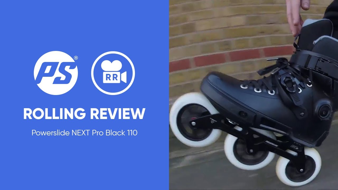 Powerslide Next Pro Black 110 inline skates - Rolling Review