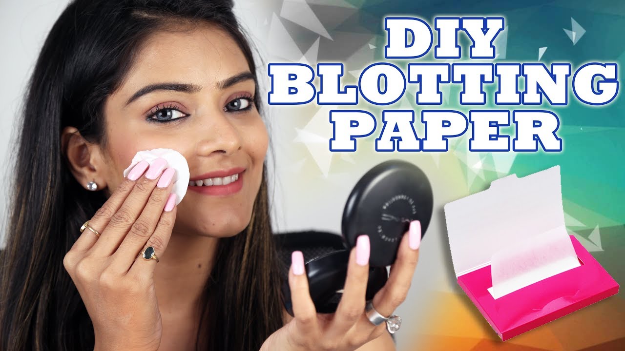 DIY Blotting Paper for Oily Skin | Home Remedies | Skincare Routine | Foxy Makeup Tutorial