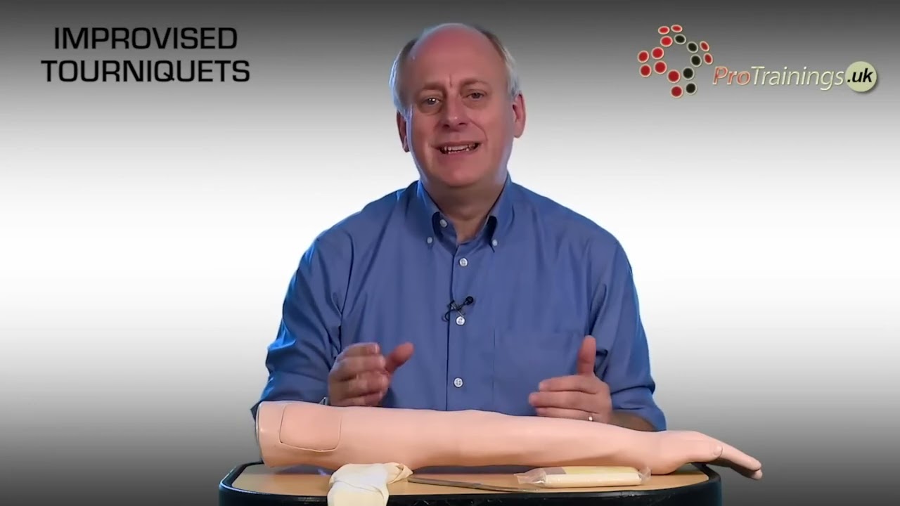 How to apply an improvised tourniquet