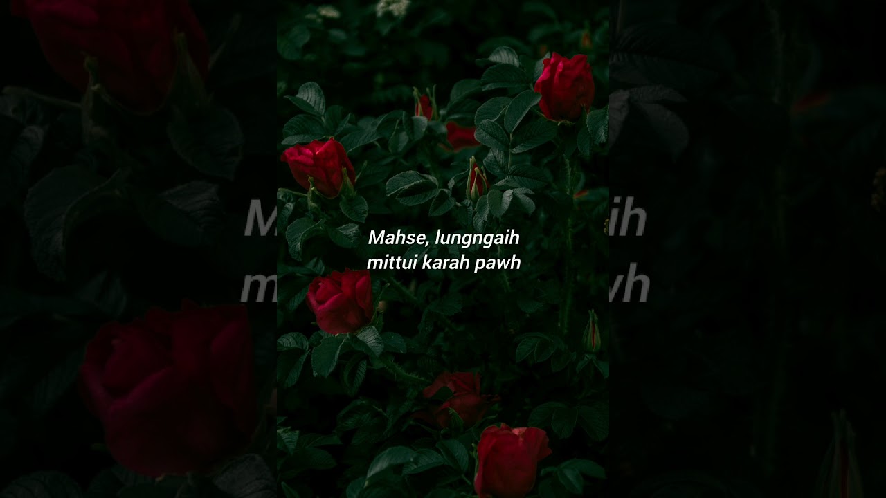 Kristian Chhungkaw Hla | Karaoke (Israel Pachuau & Lallawmawmi)