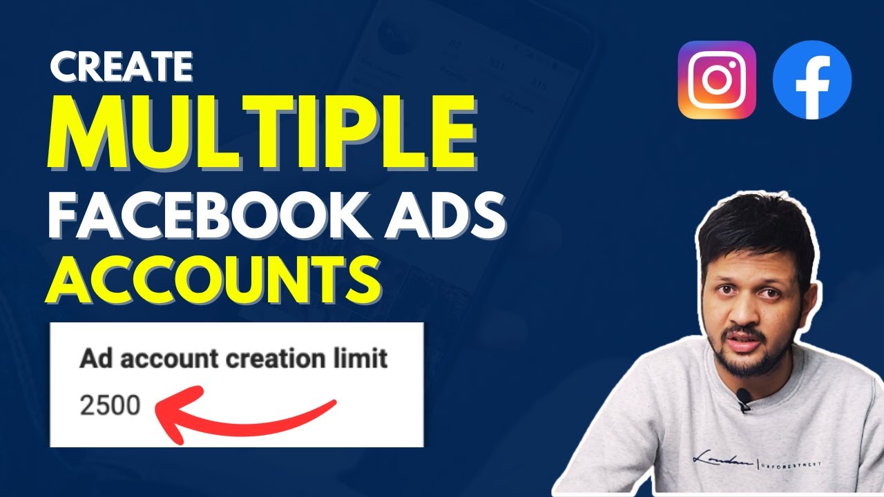 Как создать несколько аккаунтов Facebook Ads из Facebook Business Manager | Английский