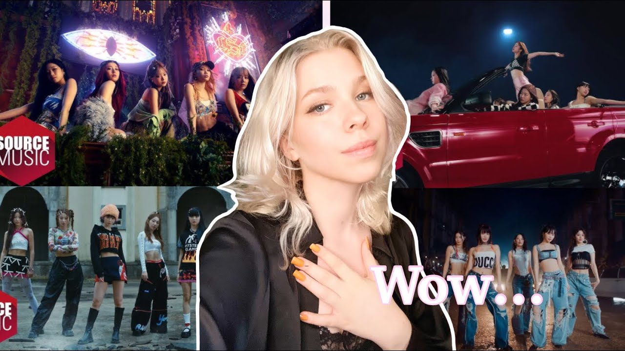Reacting to LE SSERAFIM (르세라핌) 'EASY', 'ANTIFRAGILE', FEARLESS & 'UNFORGIVEN'