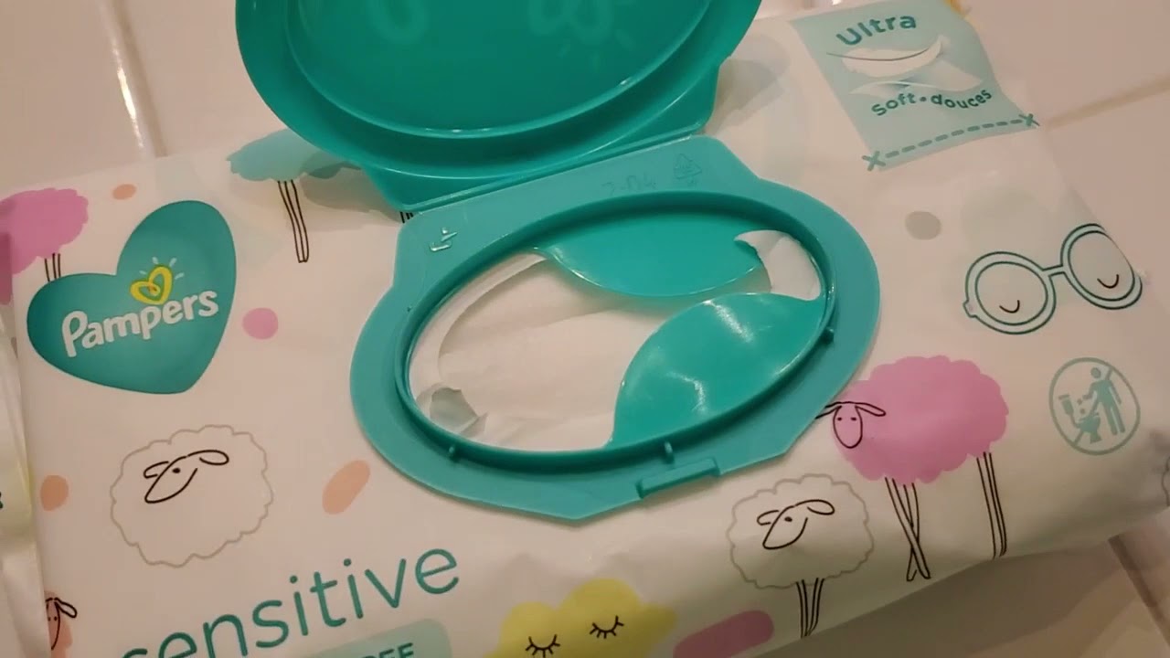 Looking at Pampers Sensitive Wipes