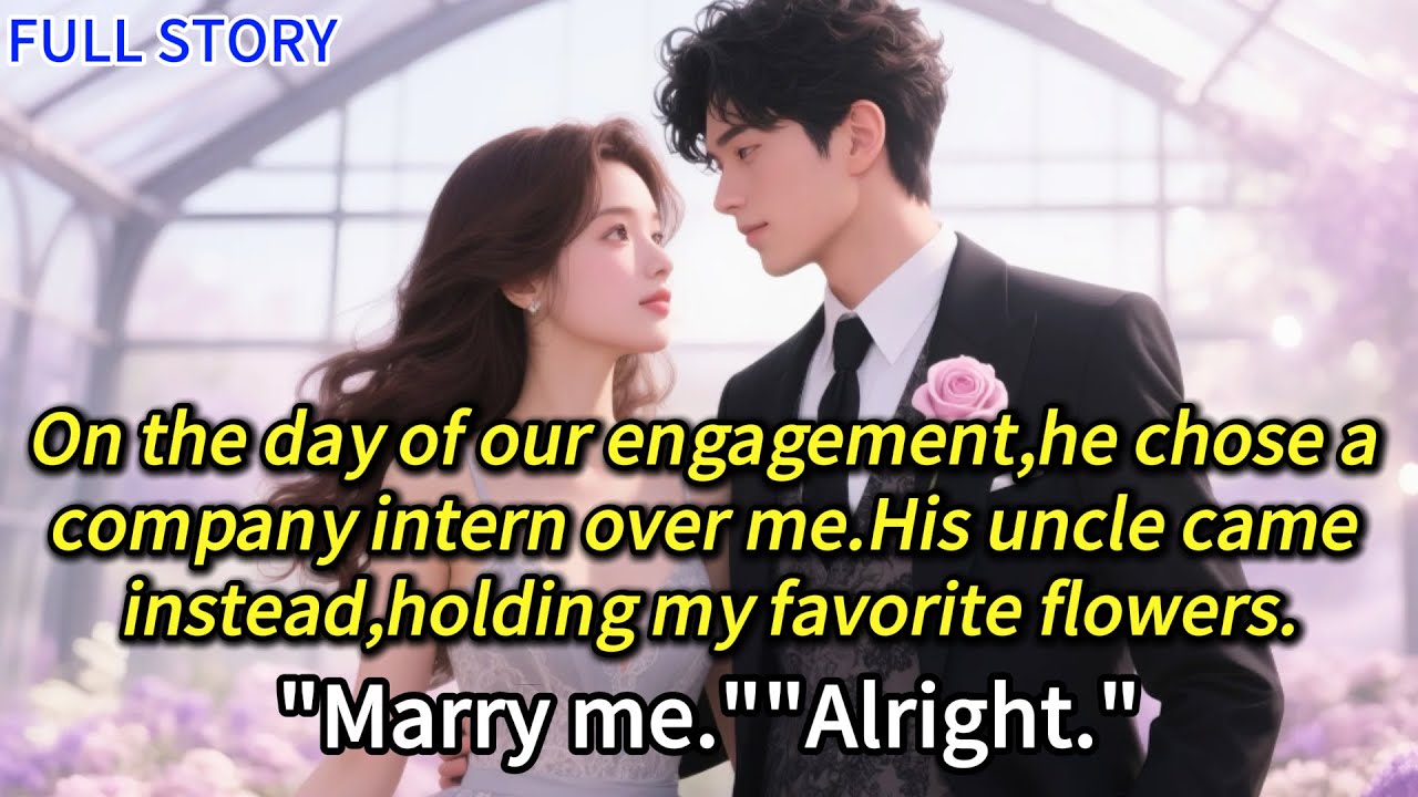 On the day of our engagement,he chose a company intern over me.His uncle came instead,holding my...