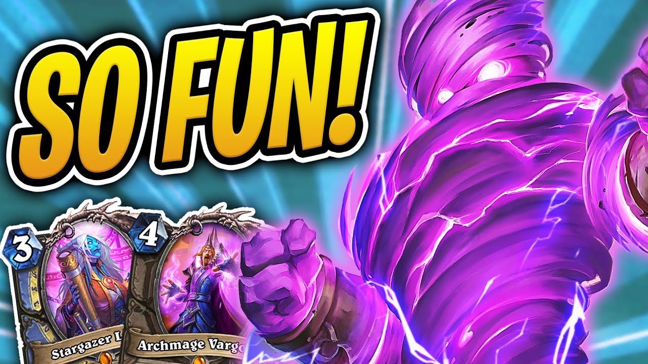 THIS MAGE DECK IS SO MUCH FUN! | Mana Cyclone Mage | Rise of Shadows | Hearthstone