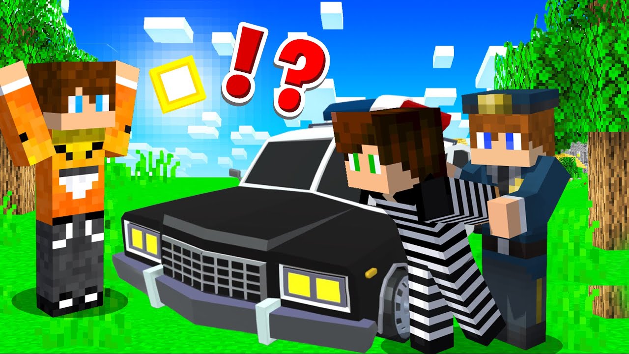 ALEK ZOSTAŁ POLICJANTEM I ARESZTOWAŁ WSZYSTKICH w Minecraft!