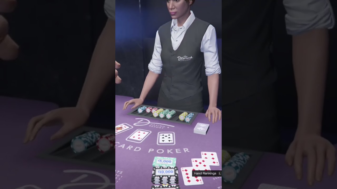 LARGEST 3 CARD POKER WIN (Get rich fast in GTA Online)