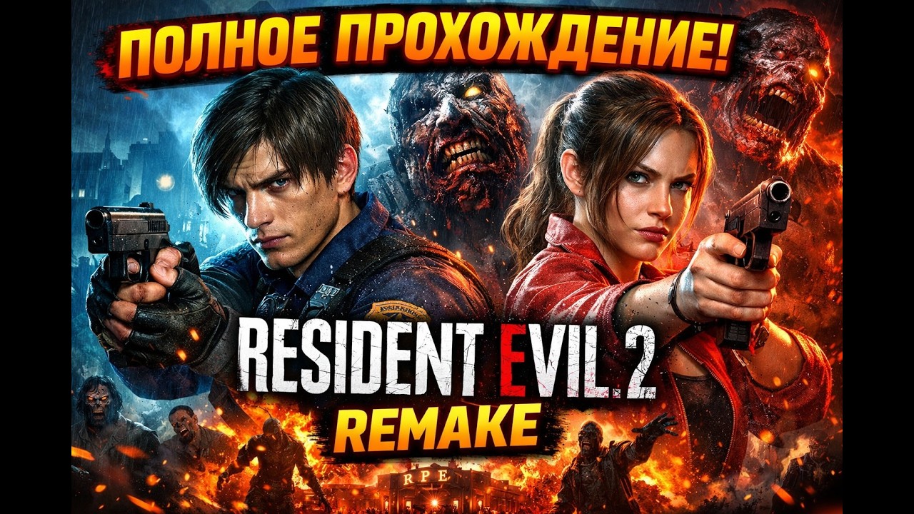 RESIDENT EVIL 2 (2019) ПРОХОДИМ ШЕДЕВР НА УЛЬТРАХ 5070ti