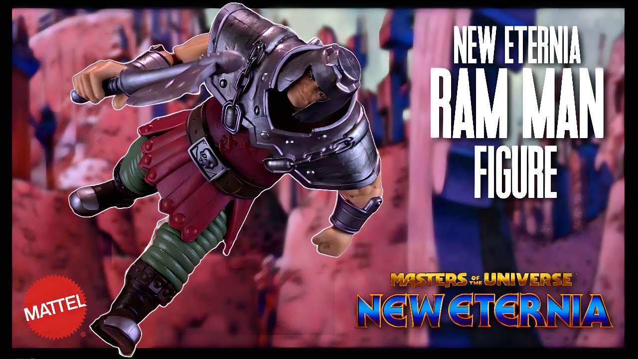 Mattel Masters Of The Universe New Eternia Ram Man Figure 