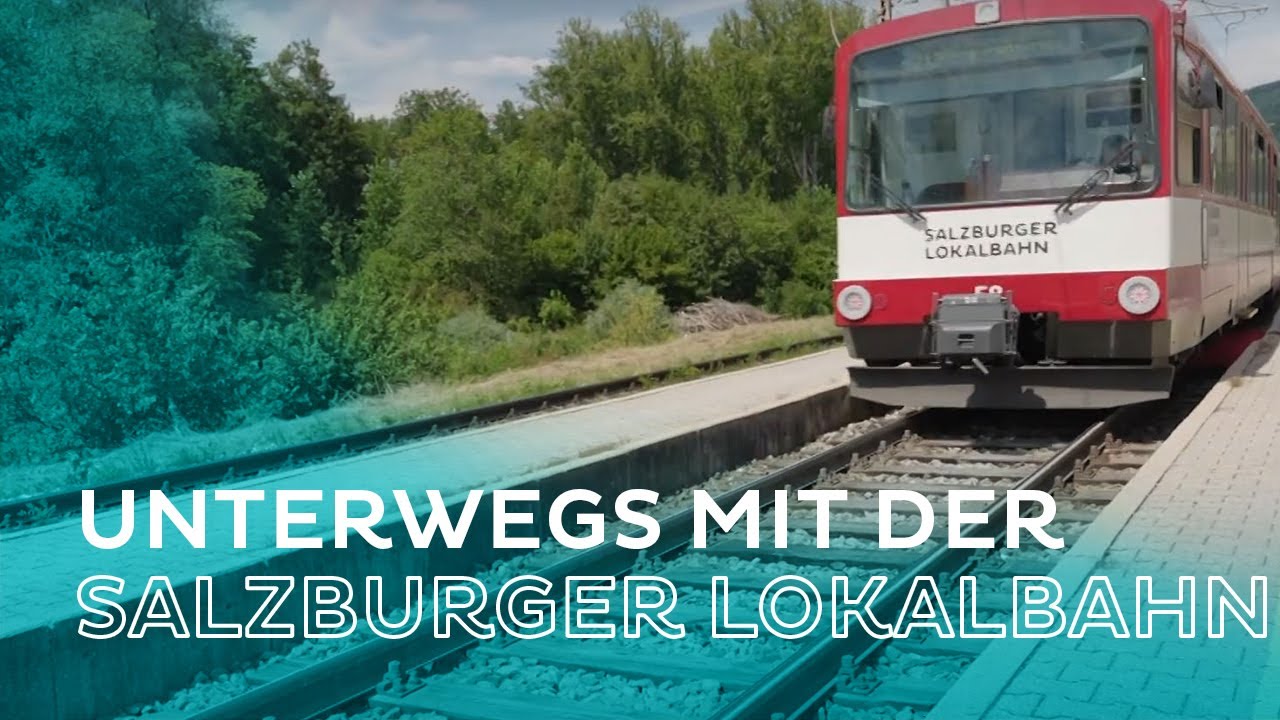 Unterwegs in Salzburg ⛰ – mit der Lokalbahn Richtung Flachgau 🚂