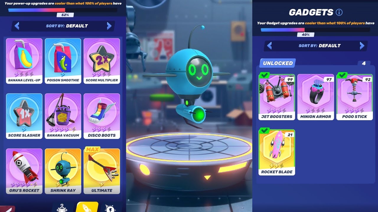 All type of Gadgets & Power-Ups | New Minion rush |