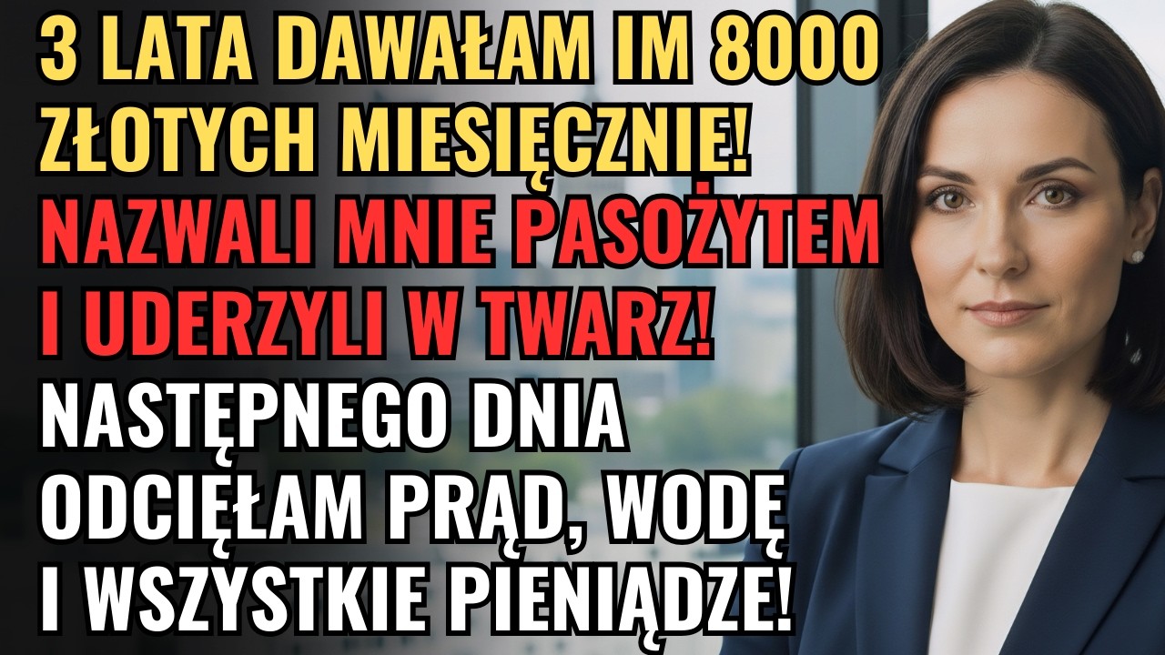Teściowa Mnie Poniżyła, Mąż Uderzył 😱 Ale Nie Wiedzieli, Że Willa i 8000 PLN Były MOJE 💰