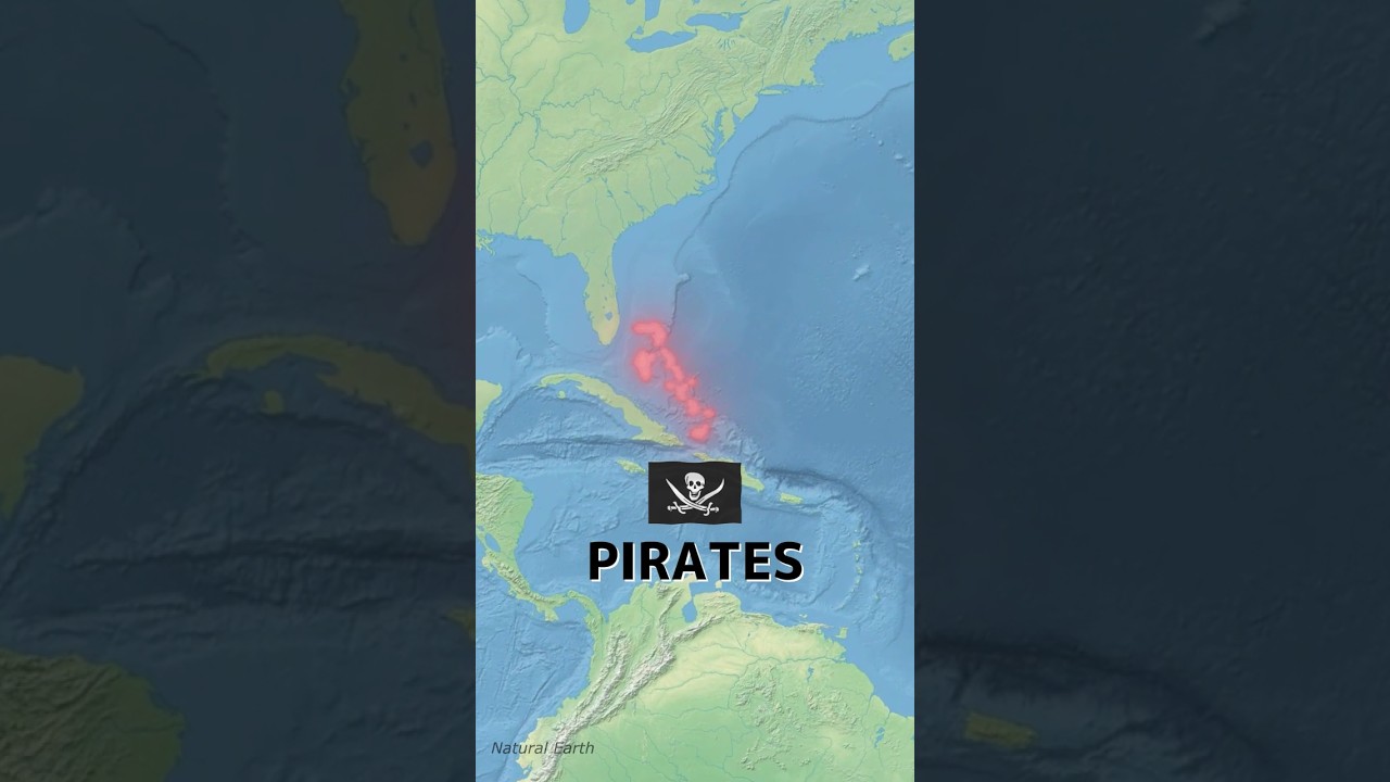 Republic of Pirates? How it was. #map #mapping #history #historymap