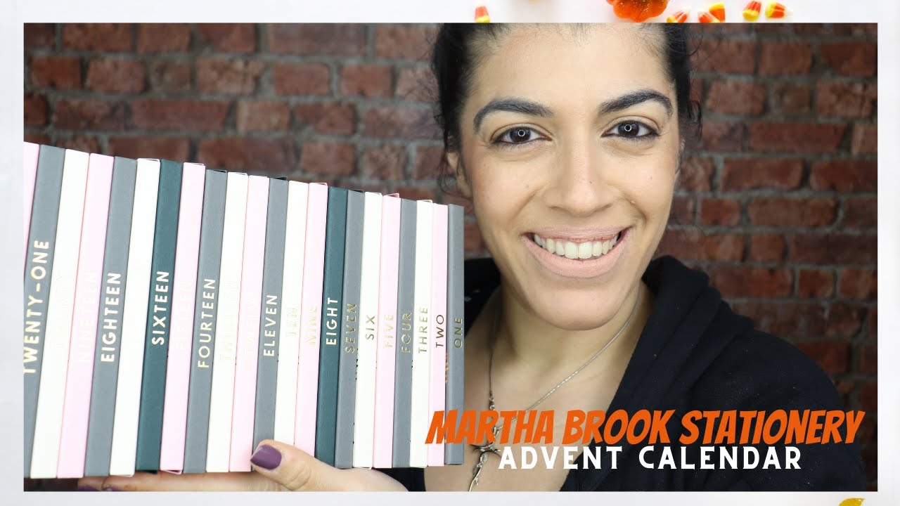 MARTHA BROOK LONDON STATIONERY ADVENT CALENDAR | BEAUTY AND THE KIDS