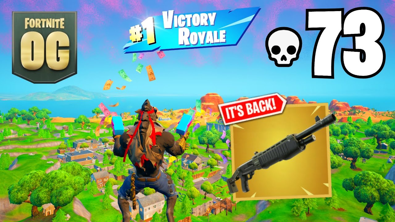High Elimination Solo vs Squads WINS Full Gameplay (Fortnite OG Chapter 1 Season 6)!