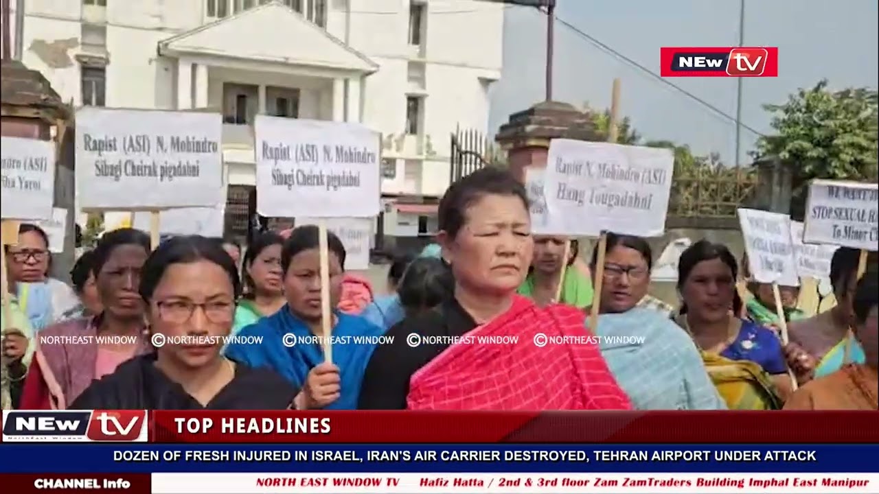 RAPIST ASI N.MUHINDRO THABAK TAGI DISMISSED TOUGADABANI, SHIBAGI CHEIRAK PIGADABANI-- MEIRA PAIBI