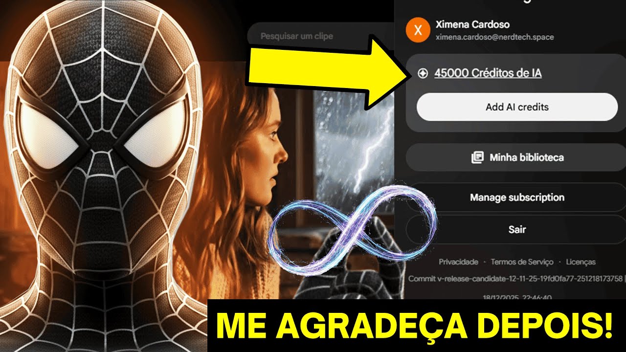 VEO 3 ILIMITADO! Como Pegar Conta VEO 3 com Créditos INFINITOS + WHISK IA (SEM LIMITES)