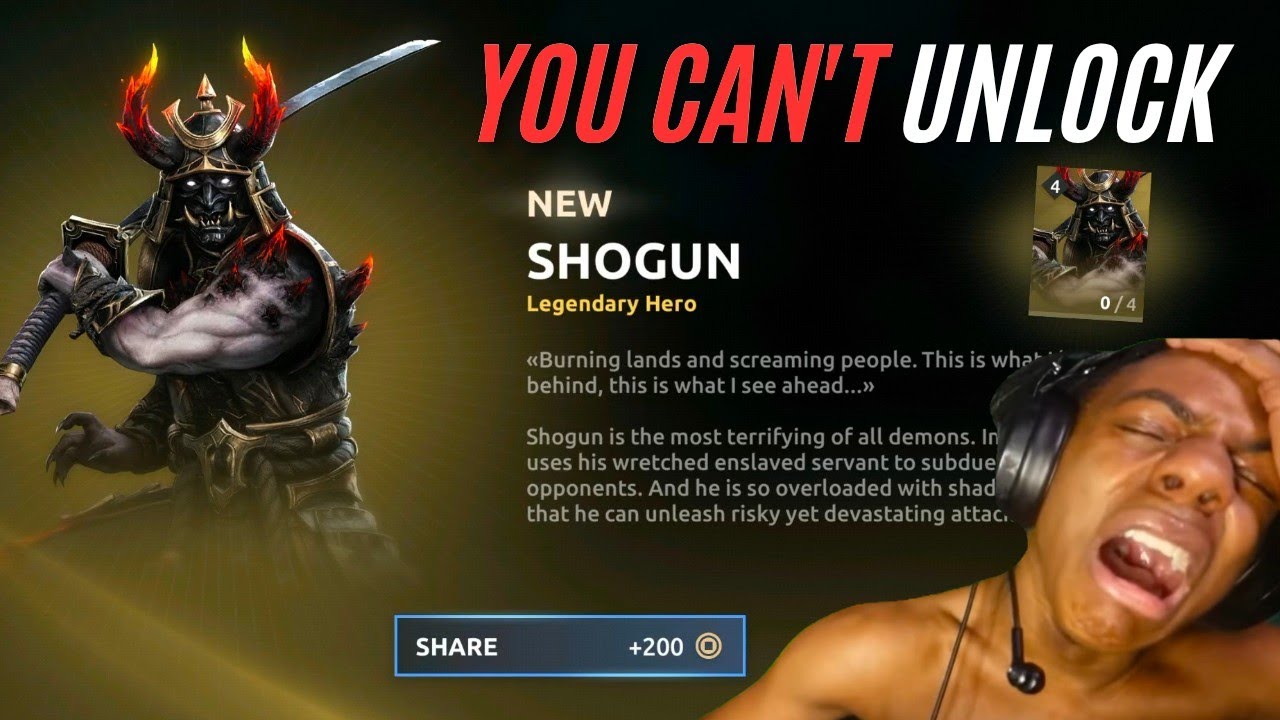 СЁГУНА НЕВОЗМОЖНО РАЗБЛОКИРОВАТЬ 😩| Shadow Fight 4 Arena