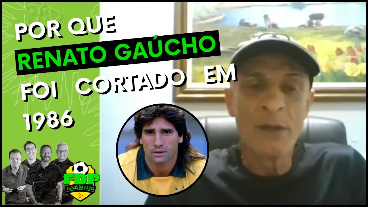RENATO GAÚCHO E LEANDRO CORTADOS POR TELÊ EM 1986. ELZO CONTA TUDO O QUE ACONTECEU | FDP 98